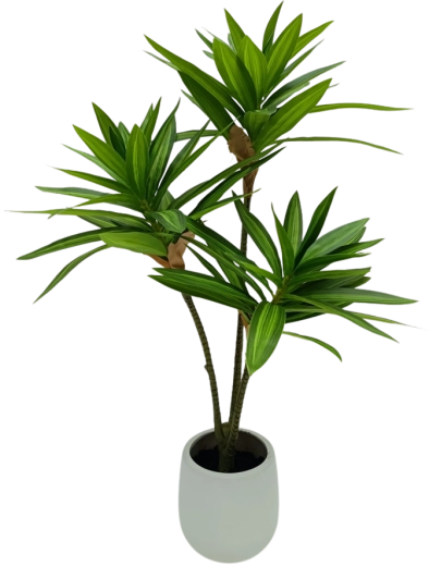 Kunstig plante i potte, grøn bambus 65 cm Garden Line