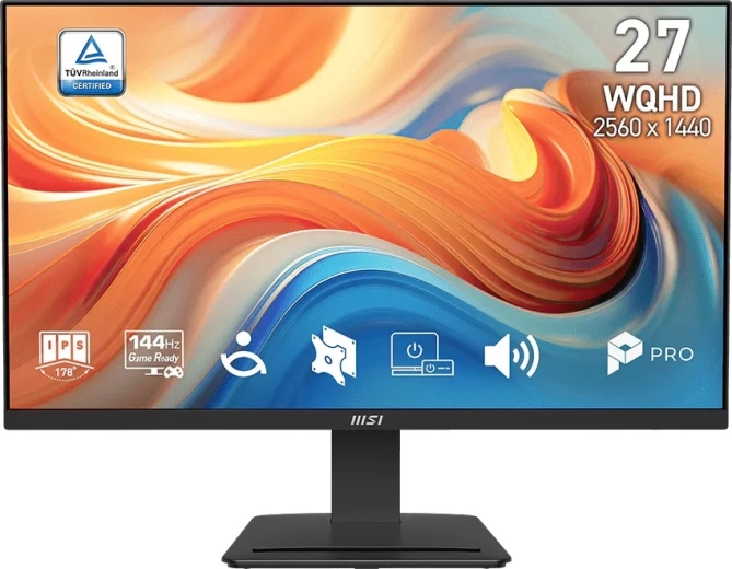 Skærm MSI pro MP273Q E14 27" WQHD 144 Hz sort