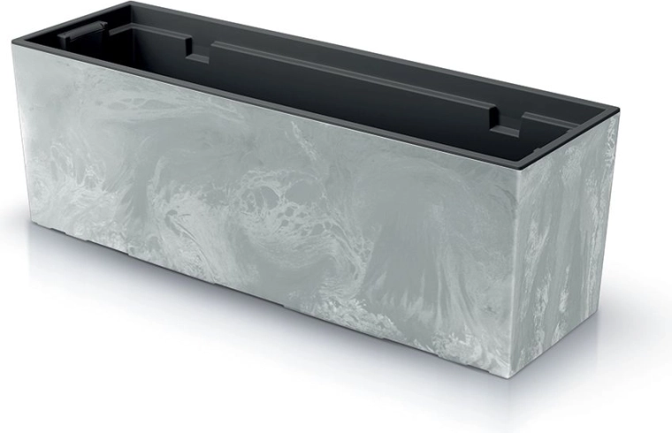 URBI Case altankasse med betoneffekt med indsats 77 cm