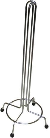 Toiletrulleholder, 47,5 cm, krom