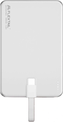 Flextail Zero Power Metal magnetisk powerbank 5000 mAh sølv