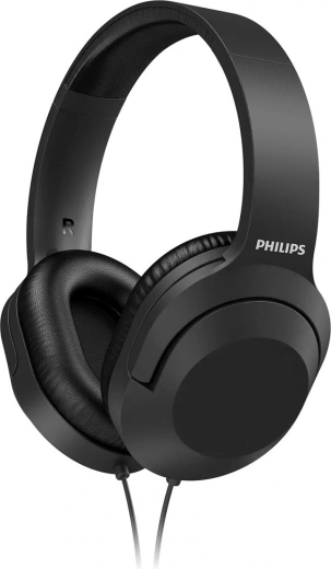 Philips kablede over-ear hovedtelefoner sort