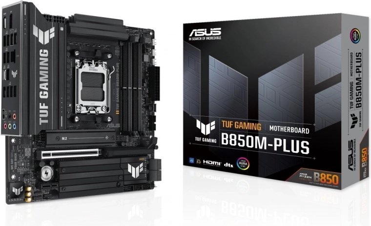 asustek tuf gaming b850m-plus gaming bundkort