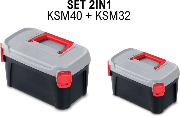 Sæt værktøjskufferter Prosperplast SMART