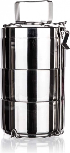 Akcent sæt med 3-delte rustfri termo skåle