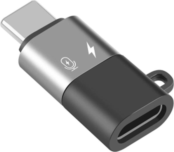 Puluz OTG-adapter 8pin til USB-C (sort)