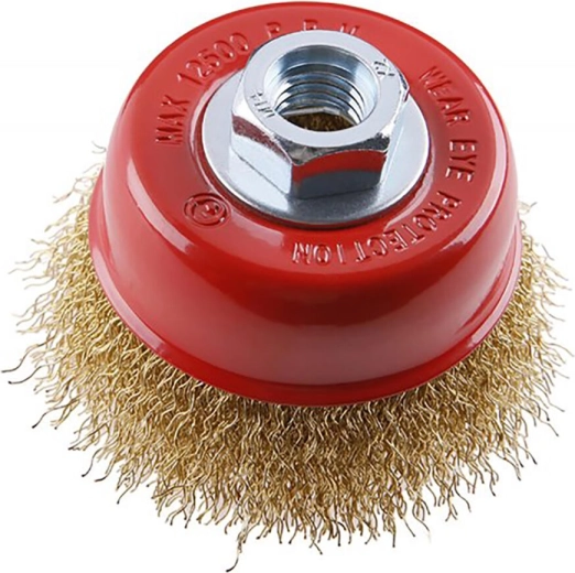 Kopbørste 75 mm med bølget tråd M14 FESTA