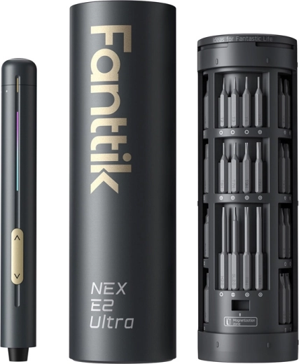 Fanttik E2 Ultra mini elektrisk præcisionsskruetrækker med 50 S2-bits