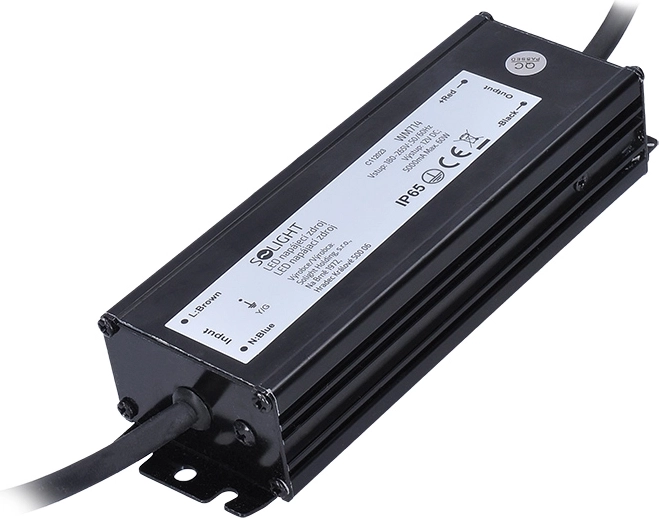 Solight LED-strømforsyning 12 V, 5 A, 60 W, IP65