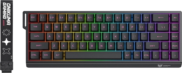 Gamingtastatur Onikuma MT603 sort