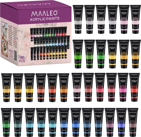 Akrylmaling Maaleo 36 × 20 ml