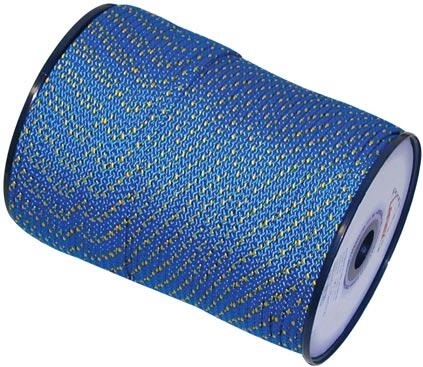 Flettet PP-snor uden kern 4 mm, farvet, 200 m