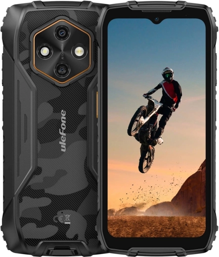 Smartphone RugKing 4 Pro 4G 8/256 GB IP69K sort