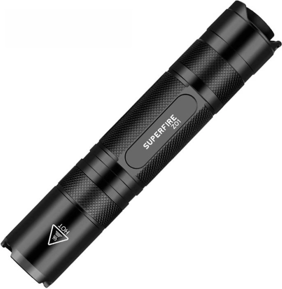 UV lommelygte Superfire 365 nm med USB-opladning