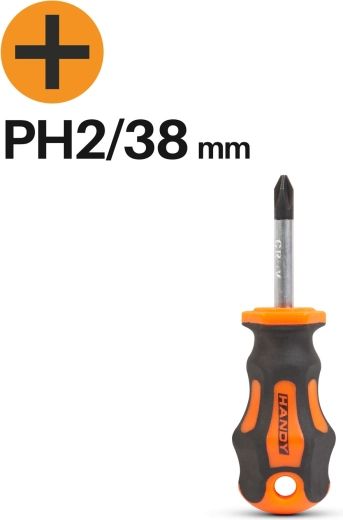 Krydskærvskruetrækker PH2 38 mm