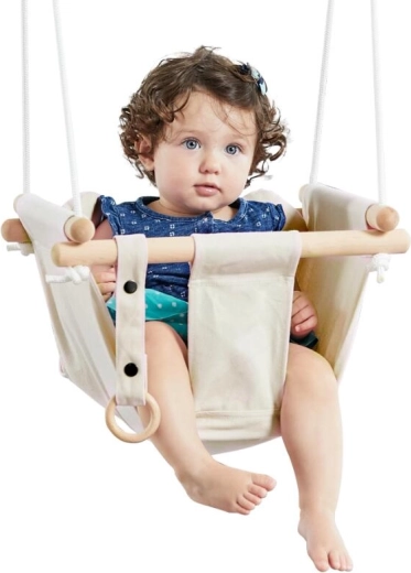 2Kids Toys tekstilgynge til børn af 100 % bomuld – Beige