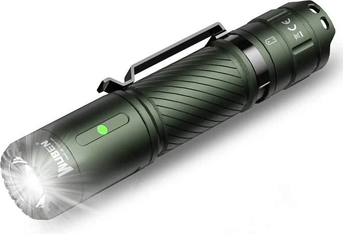 Lommelygte Wuben C3 Army Green 1200 lm, grøn