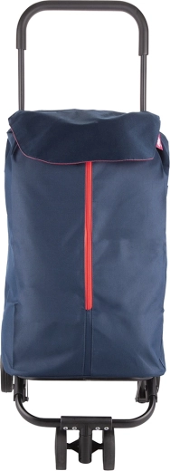 Gimi Twin New blå indkøbsvogn på hjul 50 l / 30 kg