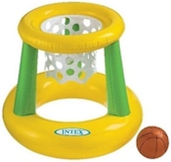 Oppustelig basketballkurv til vand