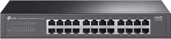 TP-Link LiteWave gigabit-switch med 24 porte