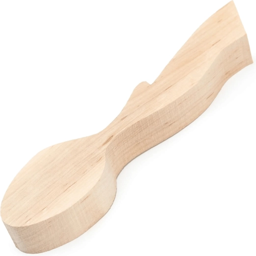 BeaverCraft emne til udskæring af skeer – bladform i elletræ