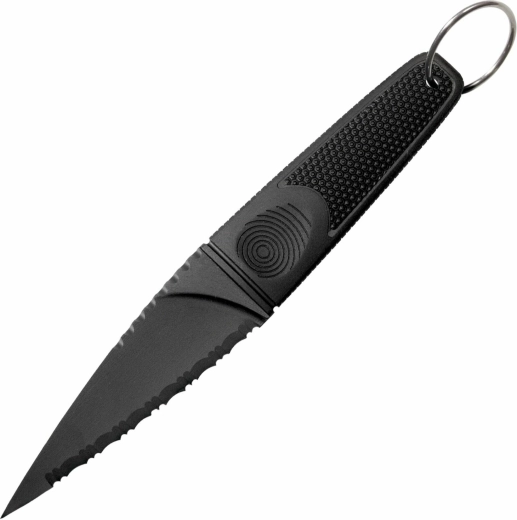Cold Steel FGX Skean Dhu taktisk kniv 9,5 cm, helsort plast