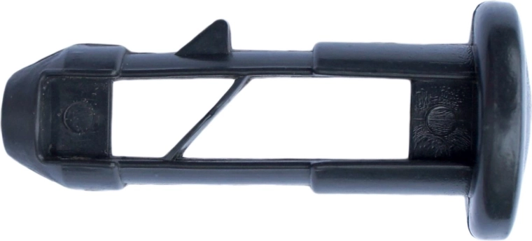 Sikringsbolt til låg på plastaffaldsbeholder