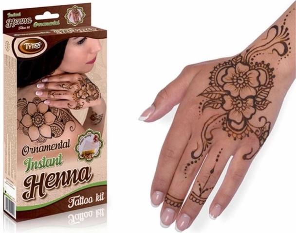 Kreativtæt Sæt TyToo Henna Ornament