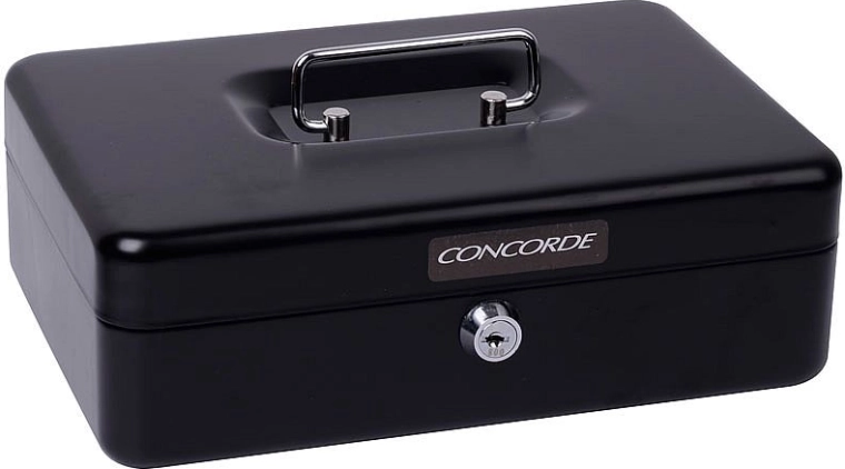 Metalpengekasse CONCORDE sort