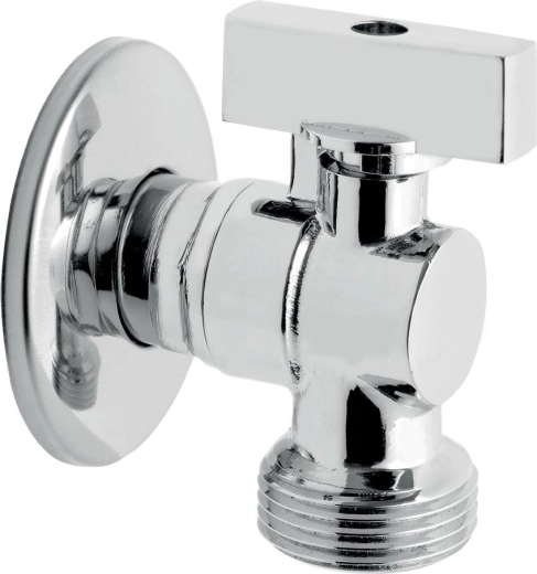 Vaskemaskine hjørneventil med kontraventil 1/2" x 3/4"