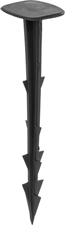 Jordspyd til tekstiler 12 cm – sæt med 20 stk.