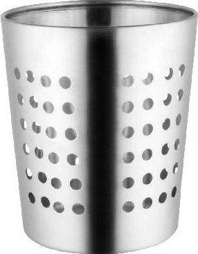 Rustfrit stålfad til bestik 13 cm