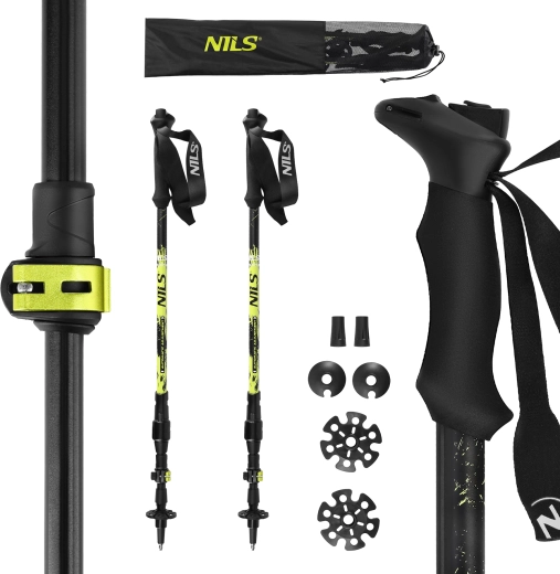 Trekkingstænger med automatisk justering NILS TK8608