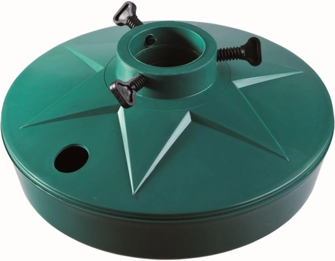 Plastikfod til juletræ med mulighed for vandpåfyldning, diameter 30 cm
