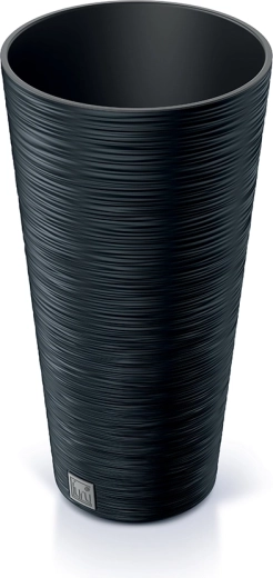 Furu Slim blomsterkrukke 30 cm antracit