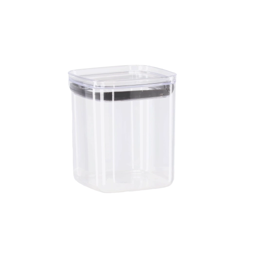 Kvadratisk fødevarebeholder 1000 ml med tætsluttende låg