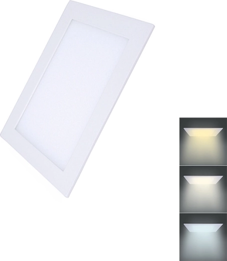 Solight LED mini panel CCT til nedhængt loft firkantet 6 W
