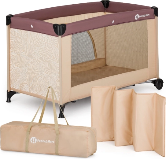 PETITE&MARS rejsefoldeseng Nyja urban jungle sand