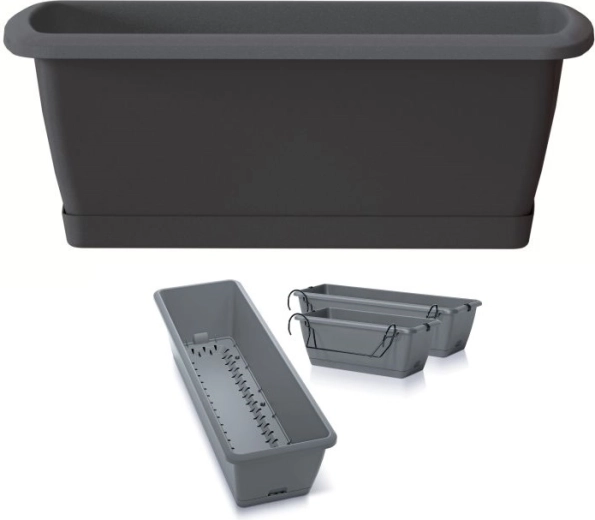 Altankasse med automatisk vanding RESPANA EASYCARE 39,7 cm antracit