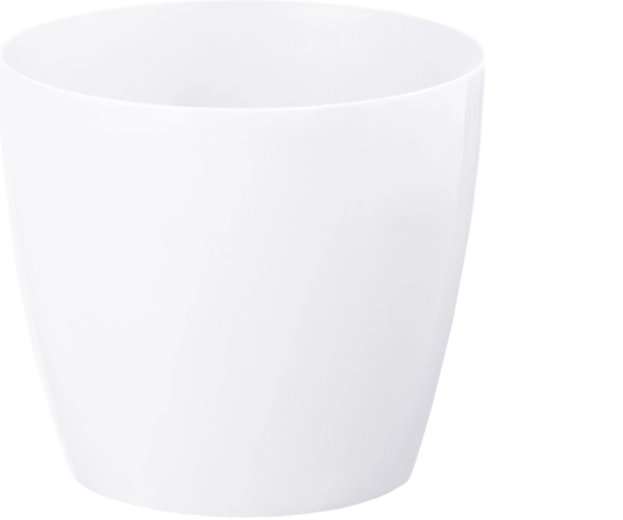 Magnolia urtepotteovertræk 15,5 cm hvid