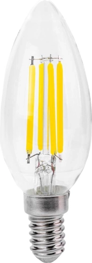 LED-filamentpære Retlux E14 2,3 W varm hvid