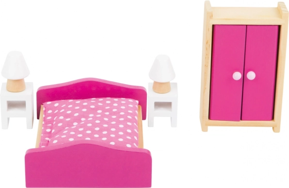 Dukkehusmøbler – soveværelse Small Foot