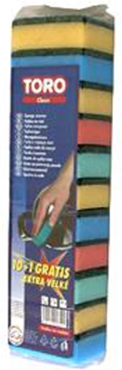 Opvaskesvampe TORO 10+1