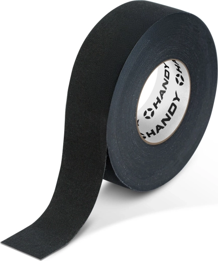 Selvklæbende tekstiltape til kabelbundter, 25 m × 19 mm, sort