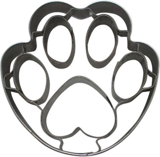 Kageudstikker – pote, 6 cm rustfrit stål