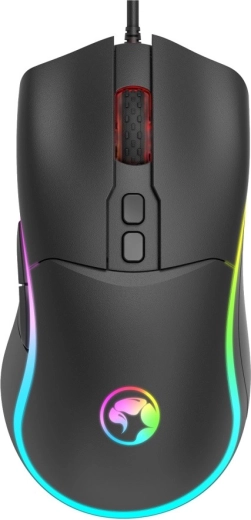 Gamingmus Marvo Tepo 60, med kabel, sort