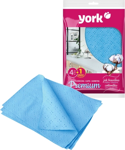 Premium viskose-støvklud 35 × 50 cm, 5 stk.