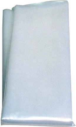 Bygge- og havepresenning 5 × 6 m, transparent, 0,10 mm