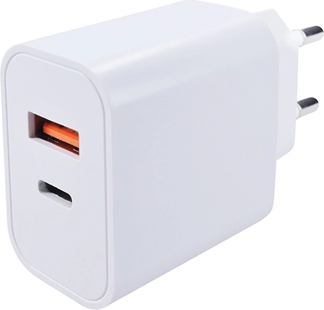Hurtigoplader Solight USB-A + USB-C 20 W