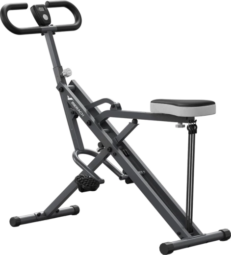 Merach squatmaskine med justerbar hældning og modstand